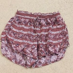 flowly floral shorts